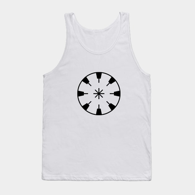 CIRCULO CON ASTERISCO DENTRO Tank Top by MaykolMechan